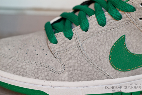 Nike Sb Dunk Low Matte Silver Green Summer 2012 4