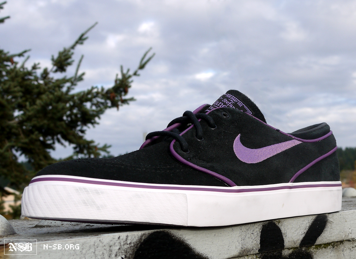 Nike Sb Vintage Purple Black Janoski Low 3