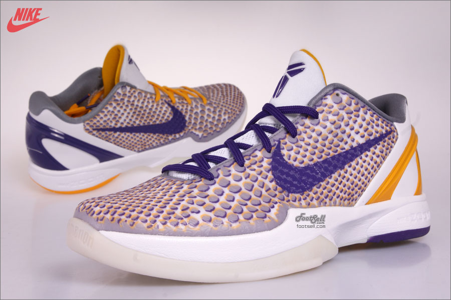Nike Zoom Kobe Vi Lakers 3 D Detailed Images 3