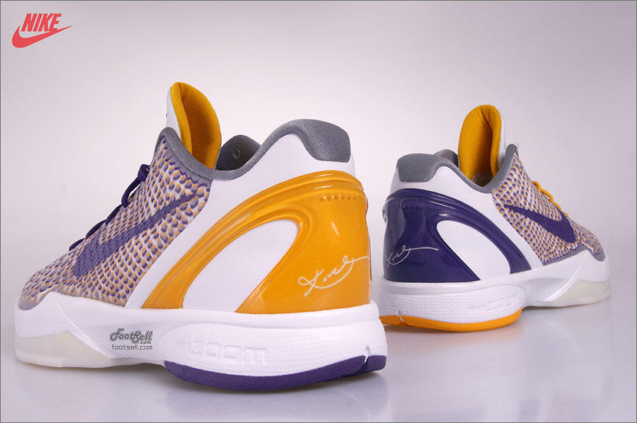 Nike Zoom Kobe Vi Lakers 3 D Detailed Images 4