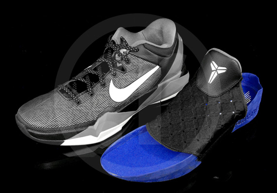 Nike Zoom Kobe Vii Black Grey White Rmk 03