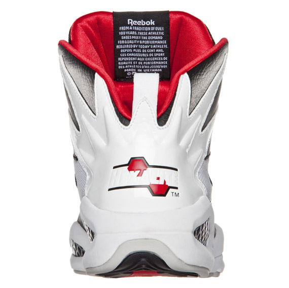 Reebok Blast Black White Excellent Red Salty Grey 3