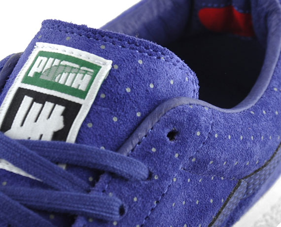 UNDFTD x Puma Clyde 'Microdots' - Blue