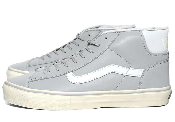 Vans Vault Mid Skool 77 Lx Grey White End 02