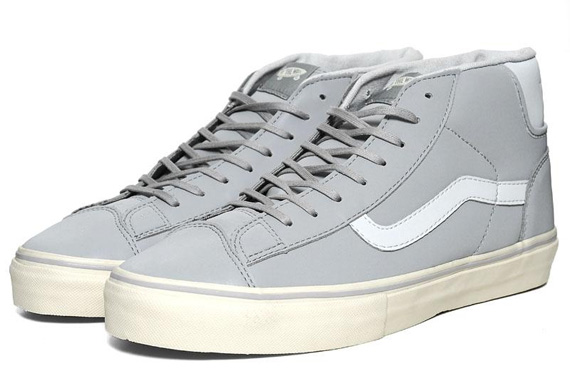 Vans Vault Mid Skool 77 Lx Grey White End 03