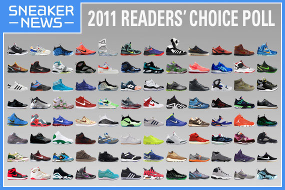 1 Sneaker News 2011 Readers Choice Poll