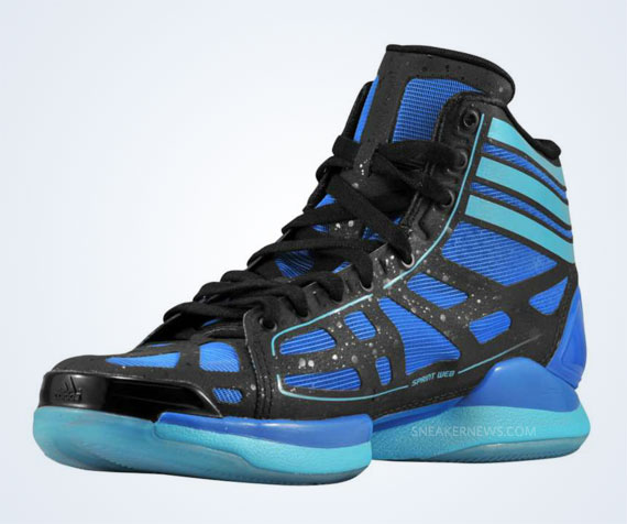 Adidas Crazy Light Black Black Cyan Blue 4