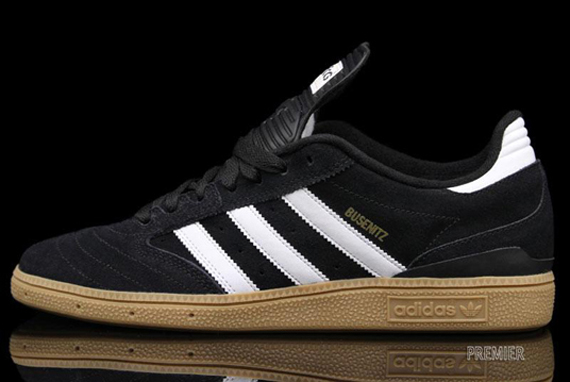 Adidas Skateboarding Busenitz Black White Gum1