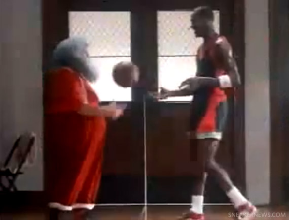 Air Jordan 1 'Michael vs. Santa' Commercial