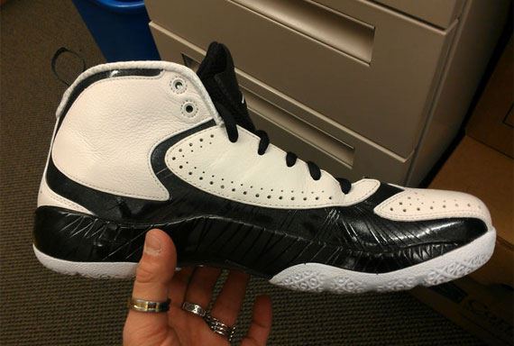 Air Jordan 2012 White Black Sample On Ebay 2