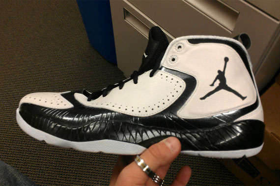 Air Jordan 2012 White Black Sample On Ebay 4