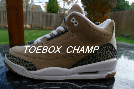 Air Jordan Iii Denim Khaki Samples 1