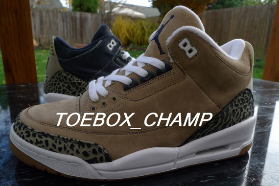 Air Jordan Iii Denim Khaki Samples 4