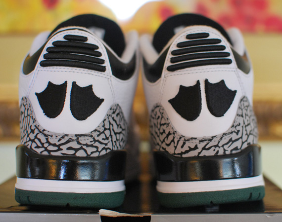 Air Jordan Iii Oregon White Pe Detailed Images 3