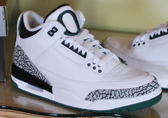 Air Jordan III Oregon Ducks Home PE – New Photos