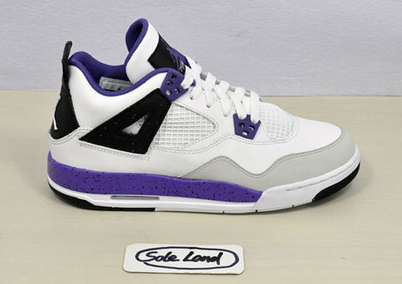 Air Jordan Iv Gs Ultraviolet New Images 2