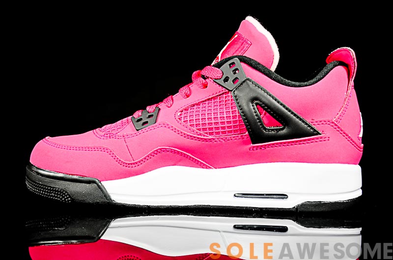 Air Jordan Iv Gs Voltage Cherry Detailed Photos 02