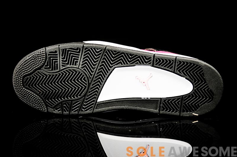 Air Jordan Iv Gs Voltage Cherry Detailed Photos 05