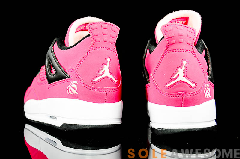Air Jordan Iv Gs Voltage Cherry Detailed Photos 06