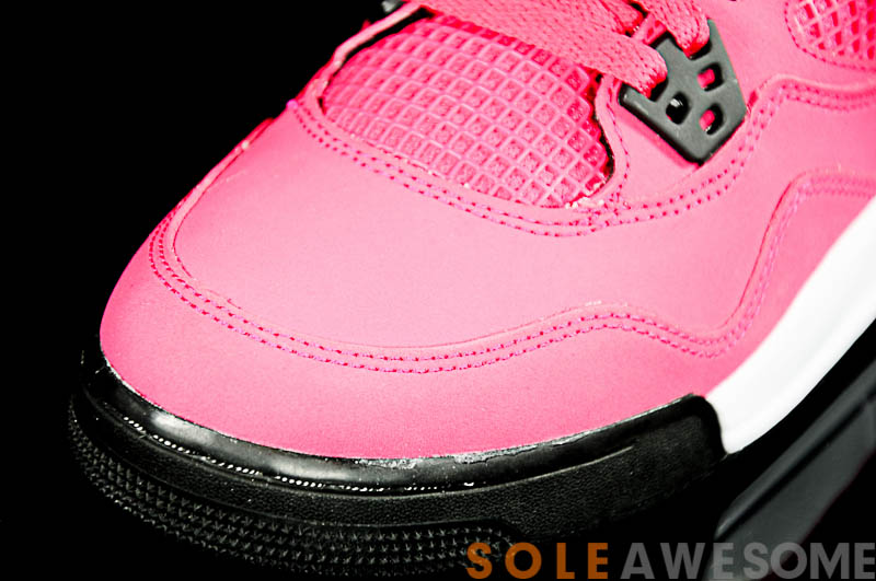 Air Jordan Iv Gs Voltage Cherry Detailed Photos 07