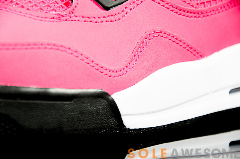 Air Jordan Iv Gs Voltage Cherry Detailed Photos 10