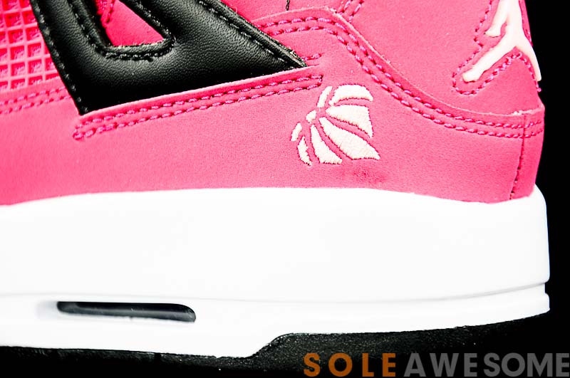 Air Jordan Iv Gs Voltage Cherry Detailed Photos 11