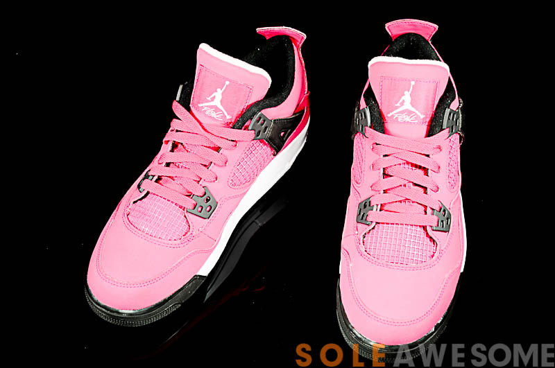 Air Jordan Iv Gs Voltage Cherry Detailed Photos 16