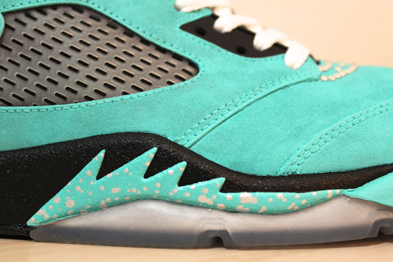 Air Jordan V Tiffany Customs 2