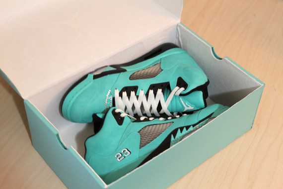 Air Jordan V Tiffany Customs 8