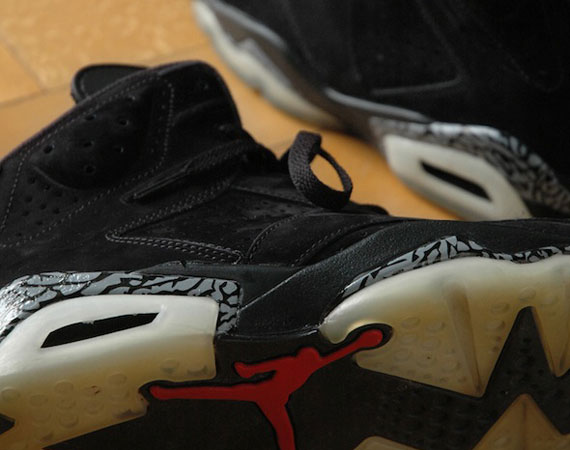 Air Jordan VI 'Black/Cement' Customs