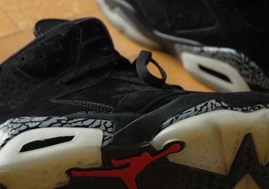 Air Jordan VI ‘Black/Cement’ Customs