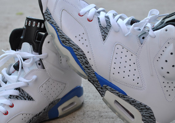 Air Jordan VI ‘True Blue’ Customs by El Cappy