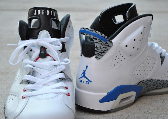 Air Jordan Vi True Blue Customs By El Cappy 4