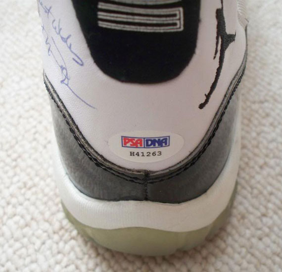 Air Jordan Xi Concord Autographed Game Worn Ebay 3