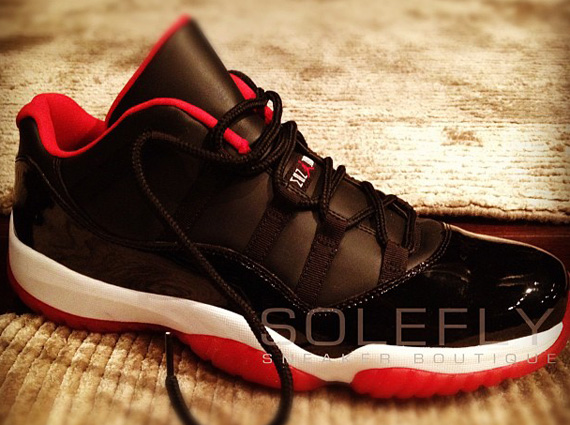 Air Jordan Xi Low Bred Sample