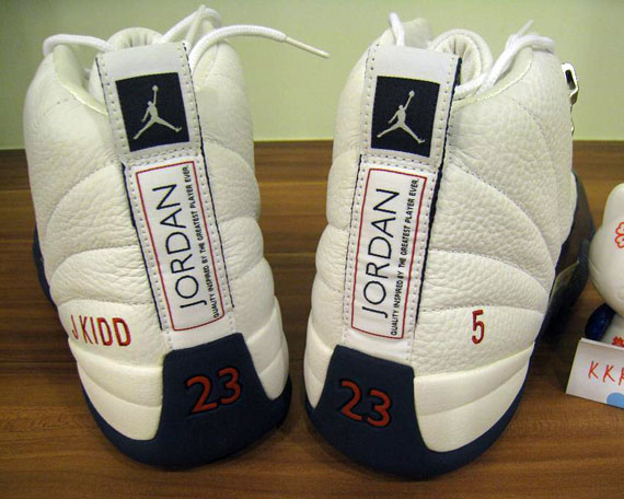 Air Jordan Xii Kidd Nets Pe 7