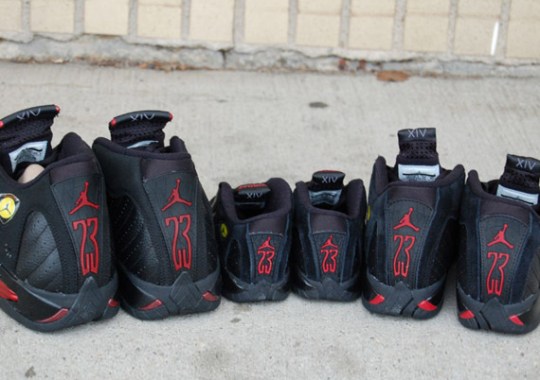 Air Jordan XIV ‘Last Shot’ – Fully Family Images