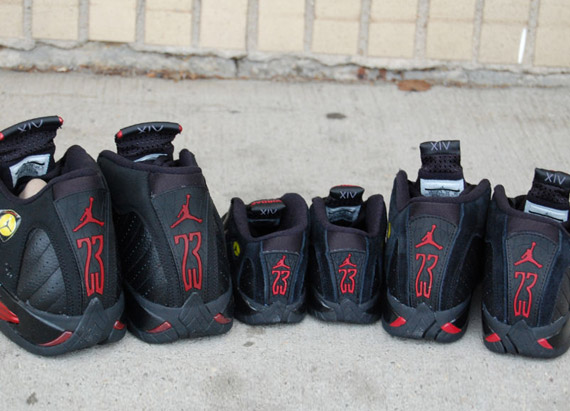 Air Jordan XIV ‘Last Shot’ – Fully Family Images