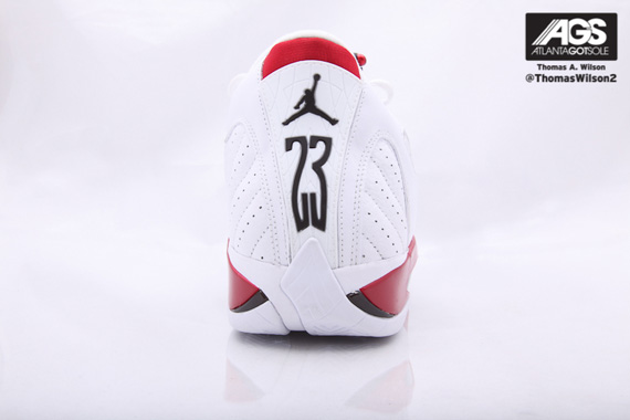 Air Jordan Xiv White Sport Red Ags 3