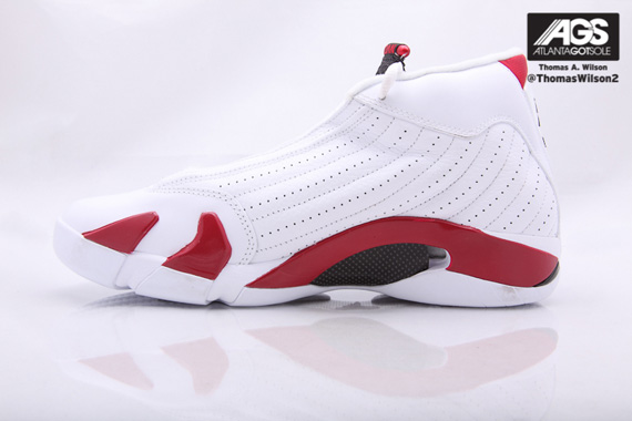 Air Jordan Xiv White Sport Red Ags 4