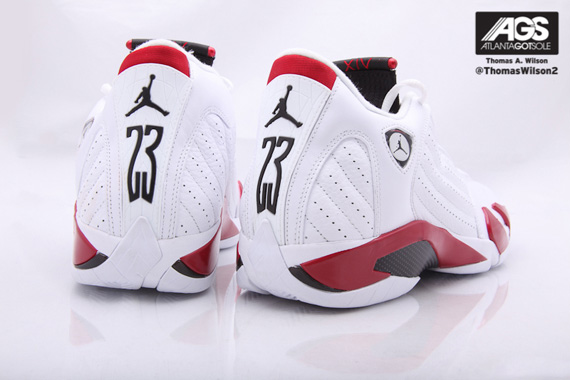 Air Jordan Xiv White Sport Red Ags 8