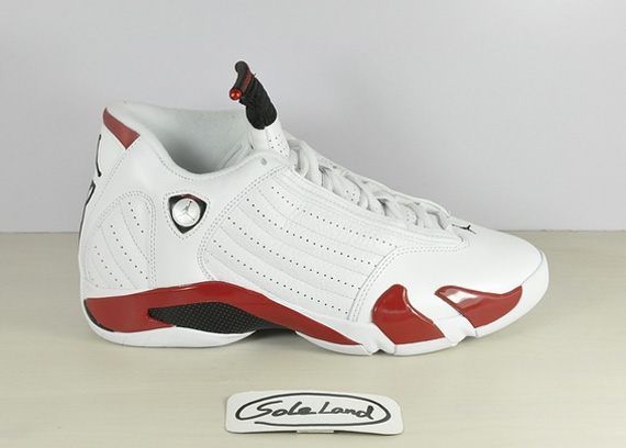 Air Jordan Xiv White Sport Red Black Soleland 1