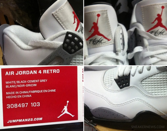 Air Jordan IV White/Cement - Available Early on eBay