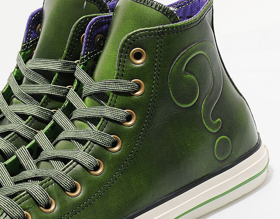 DC Comics x Converse Chuck Taylor All-Star Leather Hi 'Riddler'