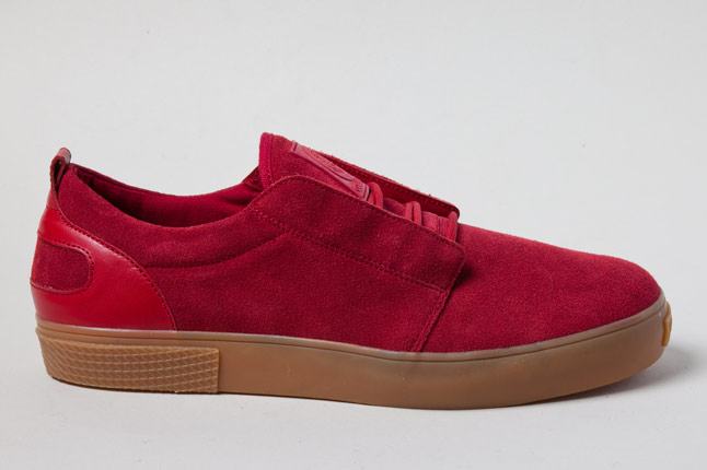 Gourmet Sedici Low C Red Suede Gum 2