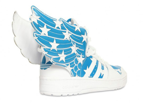 Jeremy Scott Adidas Originals Air Force Flag Bllue 1