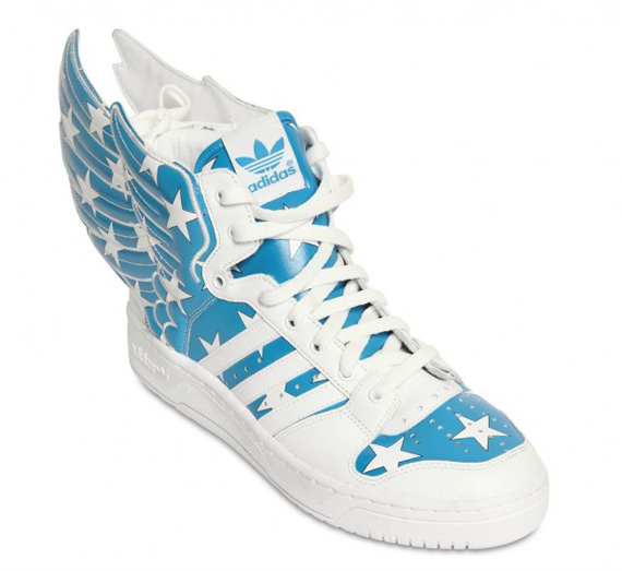 Jeremy Scott Adidas Originals Air Force Flag Bllue 2