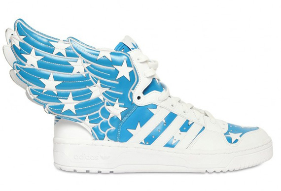 Jeremy Scott Adidas Originals Air Force Flag Bllue 3