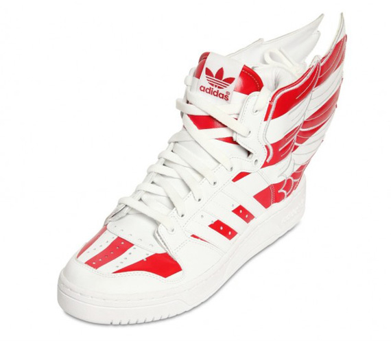 Jeremy Scott Adidas Originals Air Force Flag Red 1