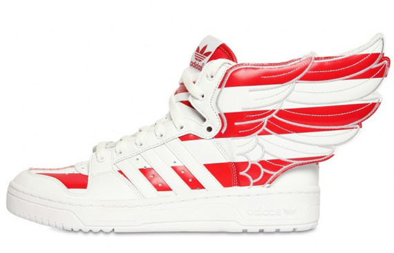 Jeremy Scott Adidas Originals Air Force Flag Red 2